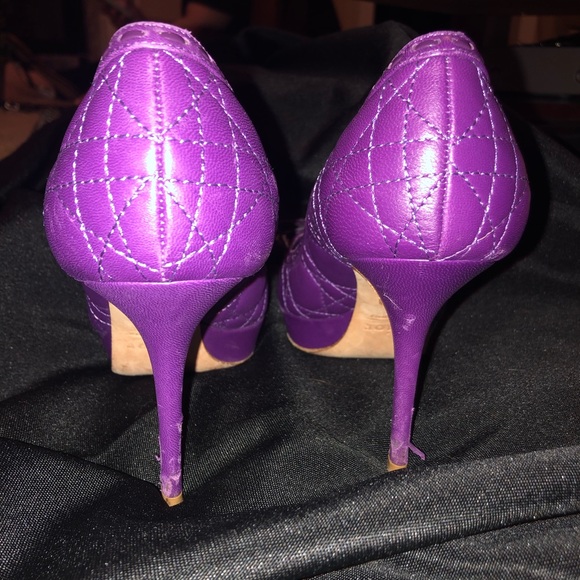Christian Dior purple pumps - Picture 4 of 6